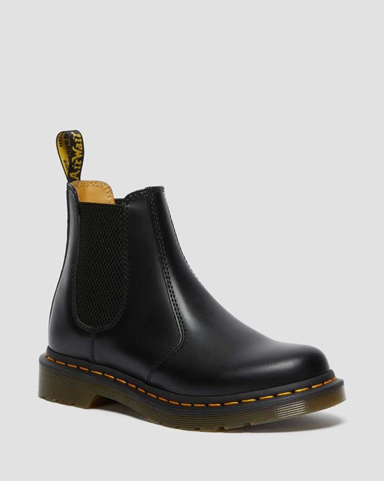 Stivaletti Donna Dr Martens 2976 Smooth Pelle Nere | 239-JNTZQF