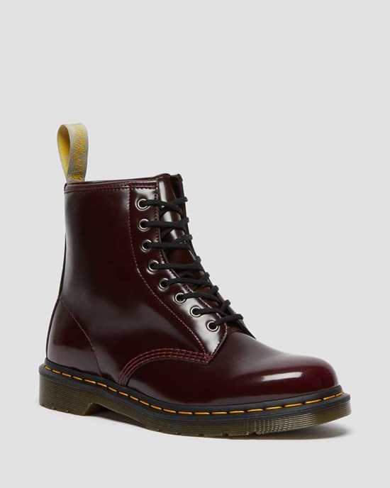 Stivaletti Donna Dr Martens Vegan 1460 Rosse | 594-NMKAJL