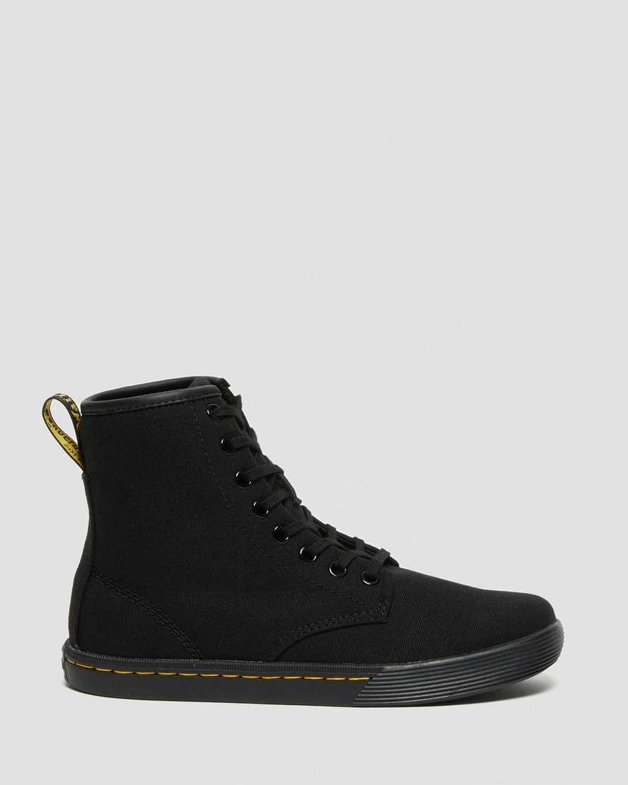 Canvas Boots Donna Dr Martens Sheridan Nere | 176-AGOMDB