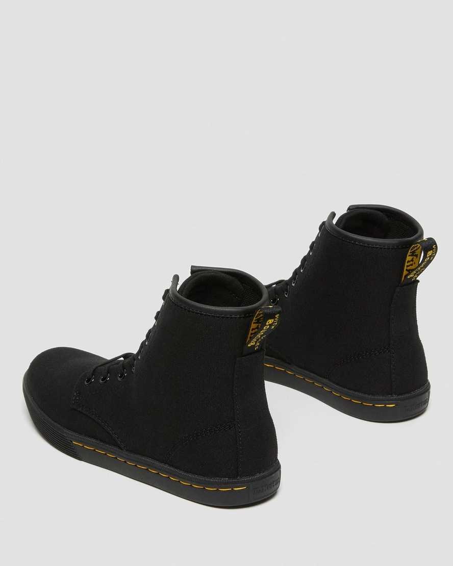 Canvas Boots Donna Dr Martens Sheridan Nere | 176-AGOMDB