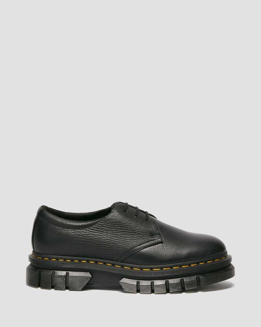 Scarpe Platform Donna Dr Martens Rikard Lunar Pelle Nere | 791-BNLIEX