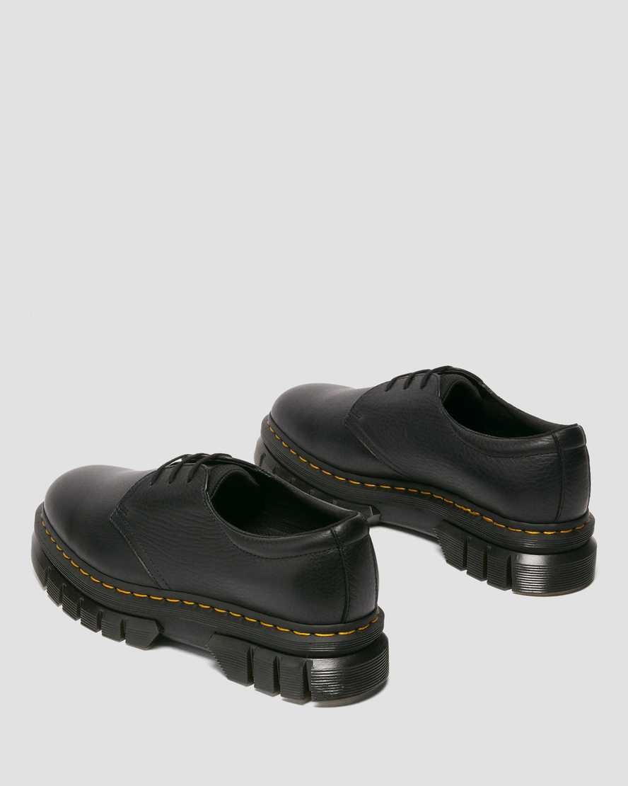 Scarpe Platform Donna Dr Martens Rikard Lunar Pelle Nere | 791-BNLIEX