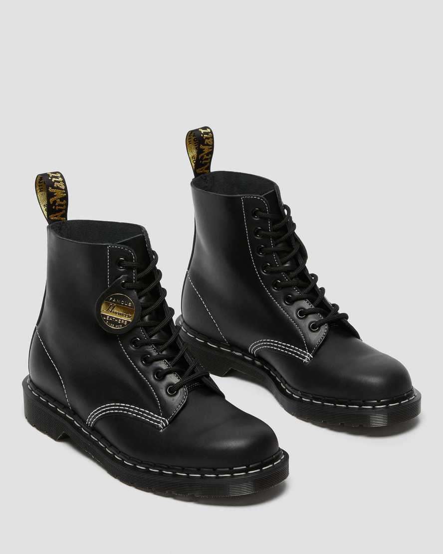 Stivaletti Donna Dr Martens 1460 Pascal Made in England Cavalier Pelle Nere | 478-HNZLKQ