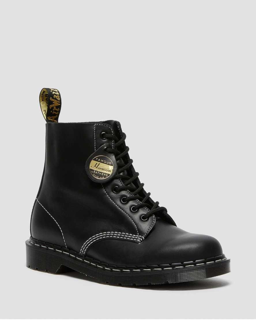 Stivaletti Donna Dr Martens 1460 Pascal Made in England Cavalier Pelle Nere | 478-HNZLKQ