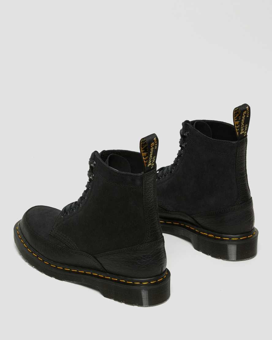 Stivaletti Uomo Dr Martens 1460 Guard Made in England Pelle Nere | 280-PTBCLQ