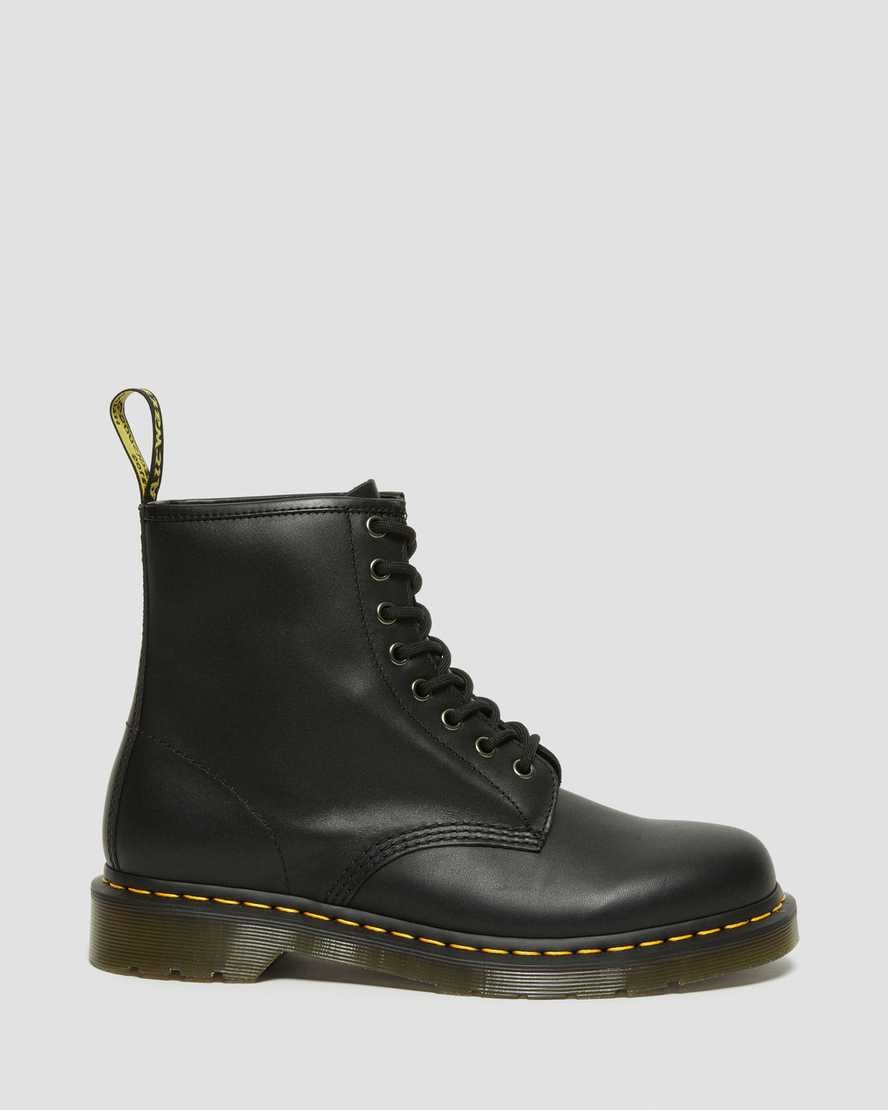 Stivali Stringati Uomo Dr Martens 1460 Nappa Pelle Nere | 270-IUZDLX