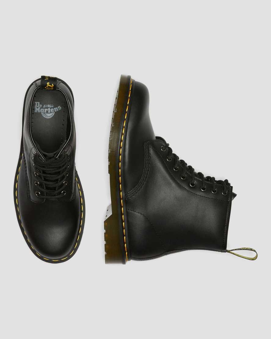 Stivali Stringati Uomo Dr Martens 1460 Nappa Pelle Nere | 270-IUZDLX