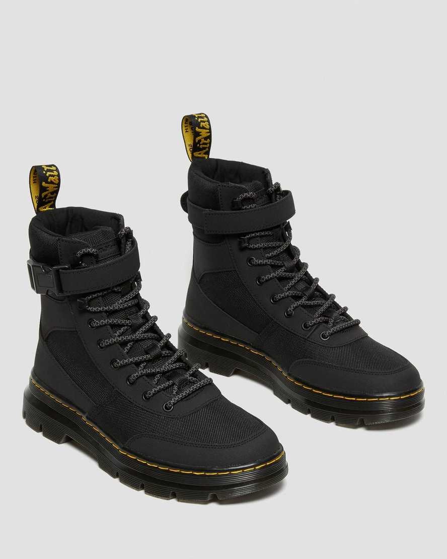 Stivali Utilitari Uomo Dr Martens Combs Tech Extra Tough Poly Nere | 570-VDNZFU