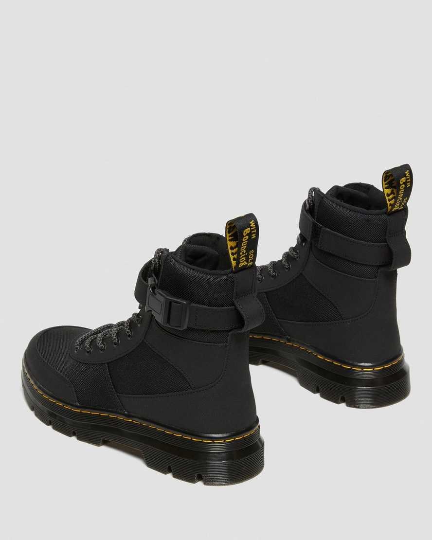 Stivali Utilitari Uomo Dr Martens Combs Tech Extra Tough Poly Nere | 570-VDNZFU