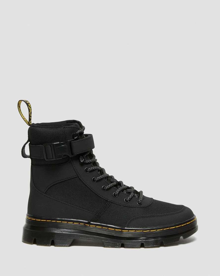 Stivali Utilitari Uomo Dr Martens Combs Tech Extra Tough Poly Nere | 570-VDNZFU