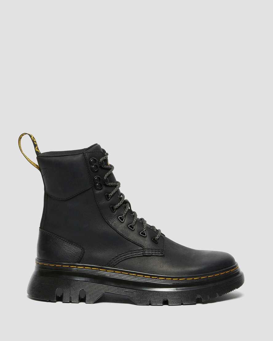 Stivali Utilitari Uomo Dr Martens Tarik Wyoming Pelle Nere | 859-PBCWOJ